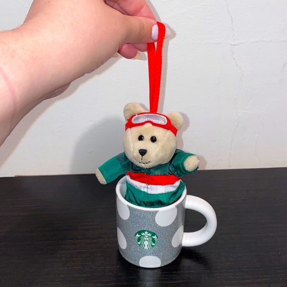 STARBUCKS 160th Edition Ski Bear 2019 Ornament